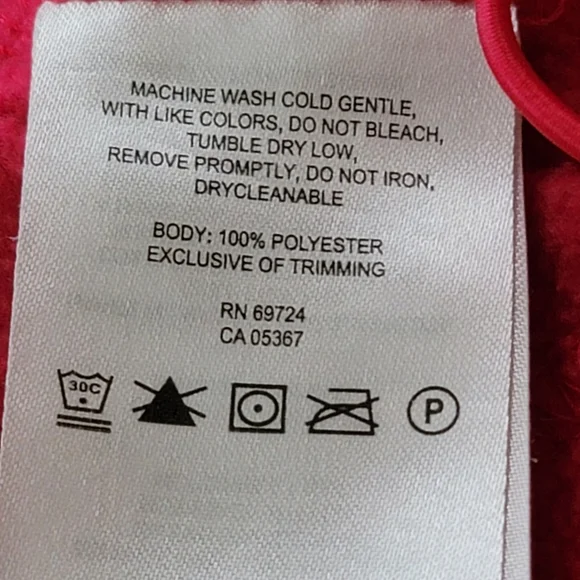 Columbia Women's Zip-Front Pink Fleece Jacket. Size S - Picture 6 of 10